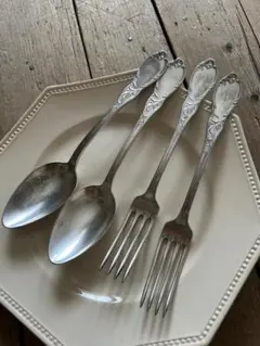 フランス　カトラリー　ブロカント　蚤の市　PARIS　アンティーク