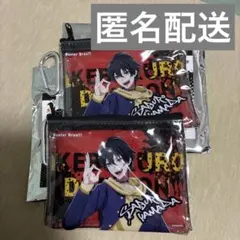 山田三郎　ランダムクリアフラットポーチ