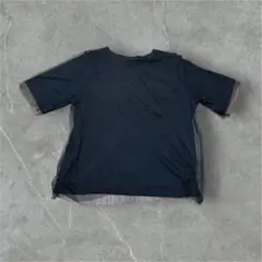 黒 半袖Tシャツ チュール