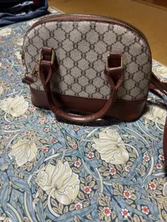 ベージュ/ブラウン ショルダーバッグ