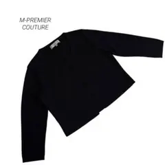 M-PREMIER COUTURE ボレロカーディガン　36 エムプルミエ　美品