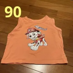 パウパトロール　マーシャル　タンクトップ　90