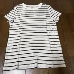 UNIQLO ストライプ 半袖Tシャツ XL