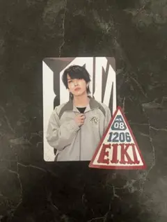 MAZZEL ROOM ランダムフォトカード＆ステッカーセット EIKI