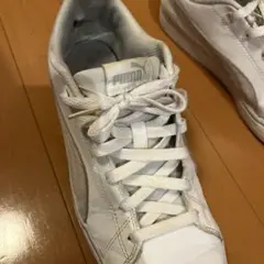 PUMA★白スニーカー27cm★使用感有り