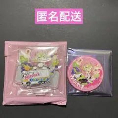 鬼滅の刃❤️ufotable Cafe TOGO 岡山 蜜璃 アクスタ 缶バッジ
