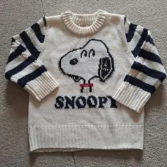 スヌーピー ニットセーター 95cm