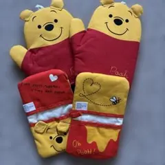 プーさん デザイン キッチン用品　鍋つかみ