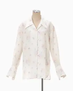 mamekurogouchi 26SS 花柄シャツ　サイズ1のサムネイル