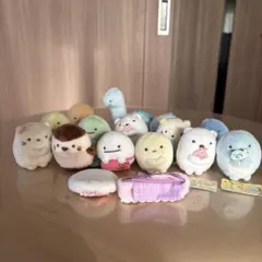 すみっコぐらしコレクション　てのりぬいぐるみ　着せ替え　14体セット