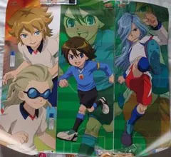 【3点セット、3/26まで】 イナズマイレブン 不動明王 タペストリー ポスター 2026年最新】タイトル：イナズマイレブン キャラクターグッズ ポスター
