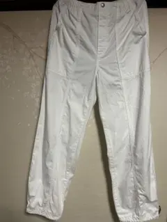 GU ワークパンツ ホワイトレディース M裏地付き