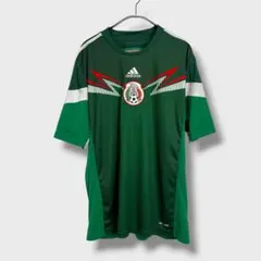 adidas☆サッカーシャツ☆メキシコ代表☆2014年☆緑☆L相当☆G26UMのサムネイル