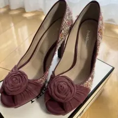 Pinky Dianne オープントゥパンプス