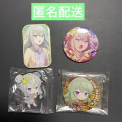 プロセカ❤️ホログラム缶バッジ スクエア缶バッジ ラッキーくじ ころっと