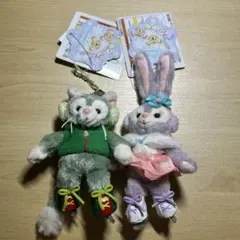 ダッフィー　ベリーメリースノータイムインニューヨーク　ぬいぐるみストラップ☆新品