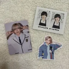 なにわ男子 道枝駿佑 トレカ フレークシール HARDWORK