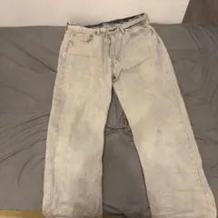 Levi's ライトブルー ストレートデニムパンツ
