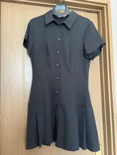 ZARA 半袖シャツワンピース ブラック