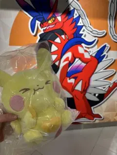 ポケピース 一番くじ B賞 ピカチュウ ぬいぐるみ