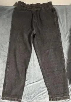 Cookman シェフパンツ　ブラックデニム