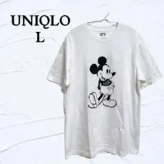 ✨️美品✨️UNIQLO 【L】ミッキーマウス Tシャツ UT 半袖 ユニクロ