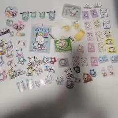 ポチャッコ キャラクターシール 約40点セット おまけ