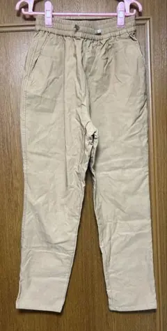 coen テーパードパンツ　裏起毛