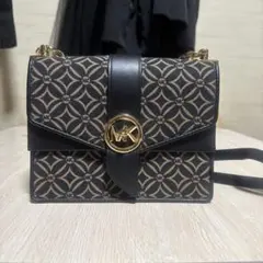 MICHAEL KORS マイケルコース ショルダーバッグ ターンロック MK柄