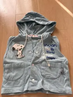 PEANUTSKIDS スヌーピー ベビーベスト 80