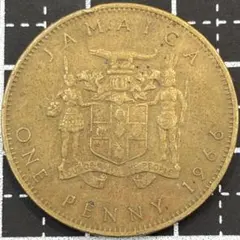 888. 1994年 イギリス エリザベス二世 1ペニー コイン 金メッキ