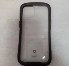 iPhone13 i Faceケース　ブラウン