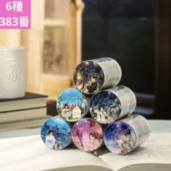 新品❣️月夜の帳シリーズ精密カット造景PETテープマスキングテープ 6種