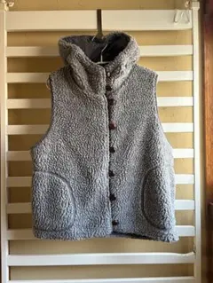 CLOUDNINE ボアベスト グレー