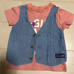 X-GIRL 3T 星柄Tシャツ&ベストセットのサムネイル