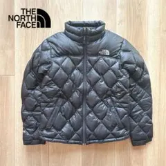 k104 【希少】ノースフェイス　キルティングダウンジャケット　ブラック　S
