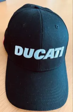 DUCATI ブラックキャップ ワンサイズ　美品