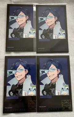 にじさんじ レオス・ヴィンセント 七次元生徒会 チェキ風カード