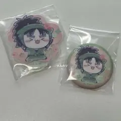 忍たま乱太郎 桜もちぴこ 缶バッジ アクリルスタンド 七松小平太　忍たま