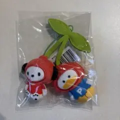 サンリオ なかよしさくらんぼペアマスコット ポチャッコ ペックル