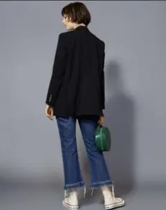 ＢＥＡＵＴＹ＆ＹＯＵＴＨクロップドフレアデニムパンツ　M
