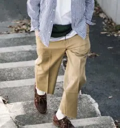 訳あり特価 スタプレ カットオフ ワイドパンツ W31 リーバイス