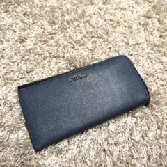 FURLA 長財布　財布　ベビーブルー　青　水色