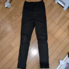 マタニティ パンツ ブラック