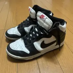 Nike ダンク ブラック ホワイト 24cm パンダダンク