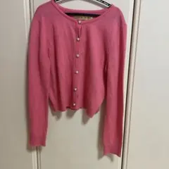 CECIL McBEE ピンク カーディガン
