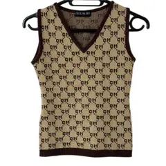 セシルマクビー　ニットベスト　 CECIL McBEE Sサイズ