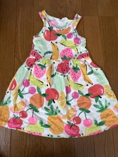frugi フルーギ ピンク ワンピース 3-4歳 オーガニックコットン - メルカリ