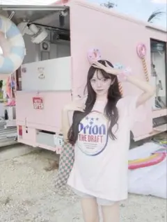 オリオンビール ピンク tシャツ