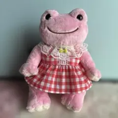 かえるのピクルス服 ビンドール グリーン系 お花のワンピース - メルカリ